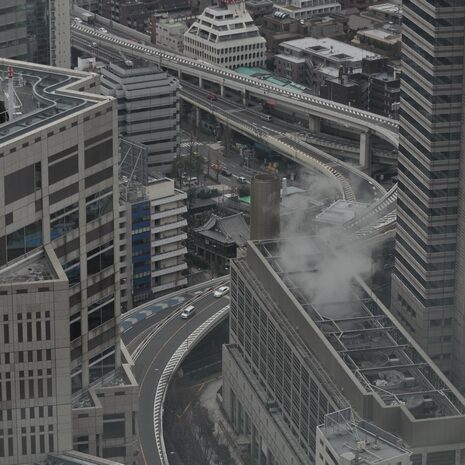 tokyo - panorama urbano - by andrea cassano