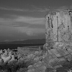 torre del porto di marciana - by guglielmo brenna