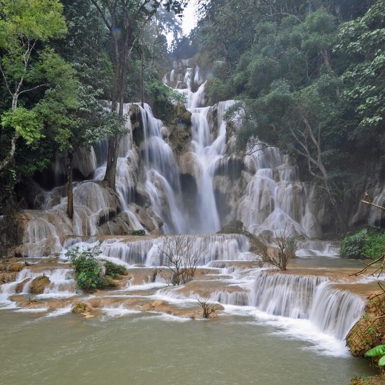 cascate di kuang si - foto di andrea cassano