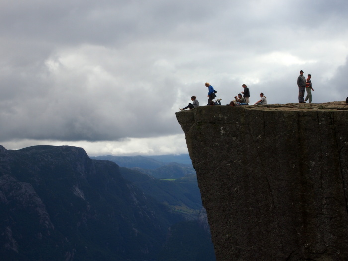 preikestolen, lysefjord - by donato guerrini