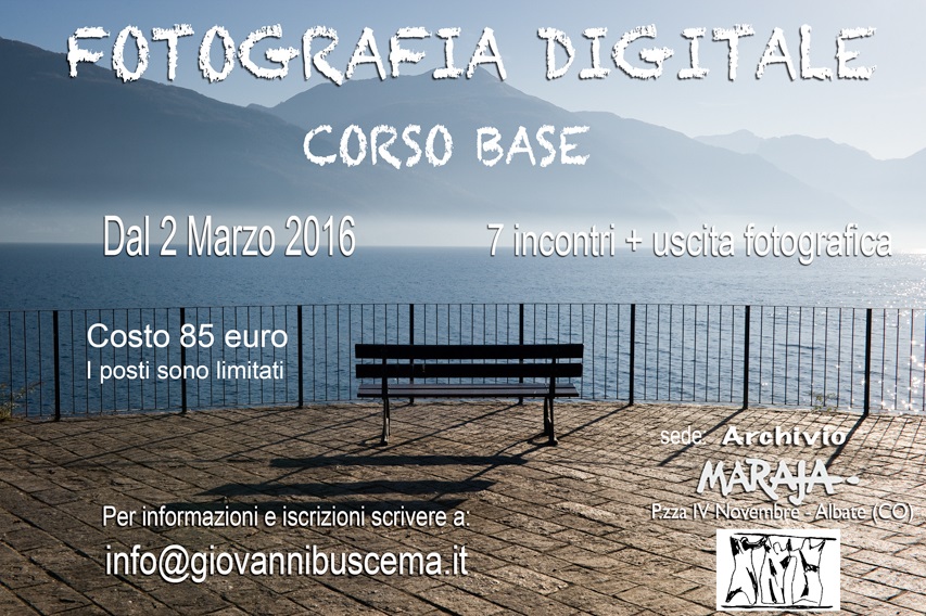 fotografia digitale - corso base di giovanni buscema