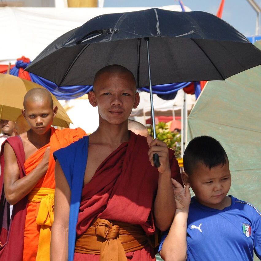 boun that luang festival (vientiane) - foto di andrea cassano