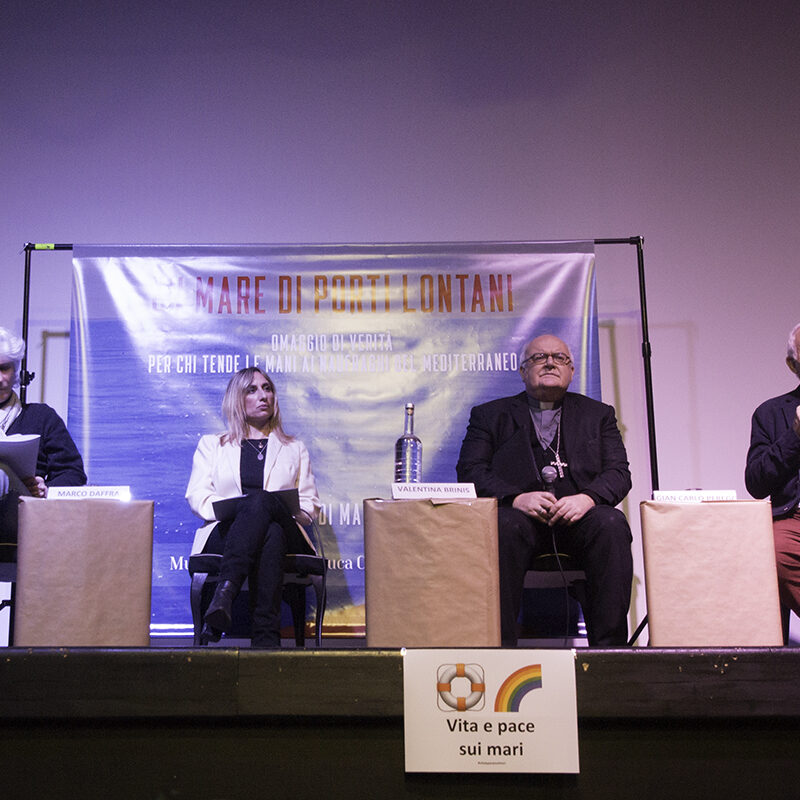 un mare di porti lontani - conferenza stampa - foto di donato guerrini