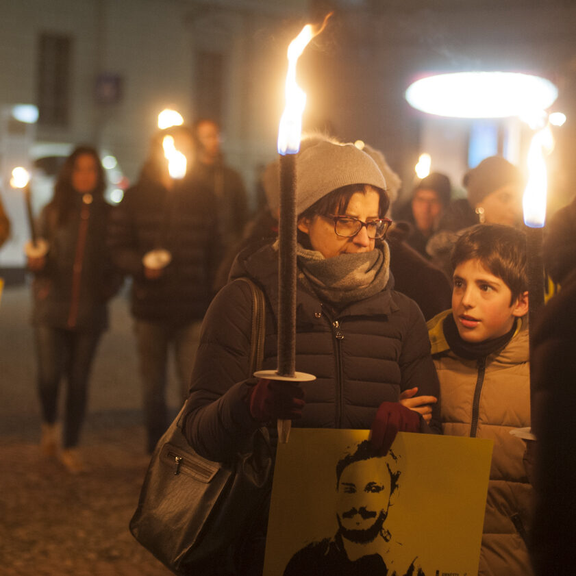 quattro anni senza giulio - foto di donato guerrini