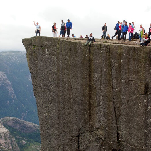 preikestolen, lysefjord - by donato guerrini