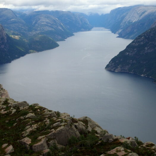 preikestolen, lysefjord - by donato guerrini