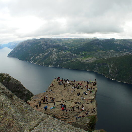 preikestolen, lysefjord - by donato guerrini