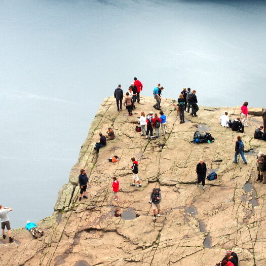 preikestolen, lysefjord - by donato guerrini