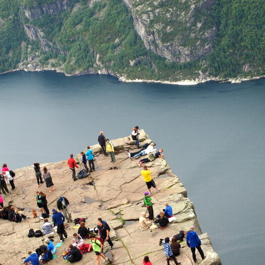 preikestolen, lysefjord - by donato guerrini