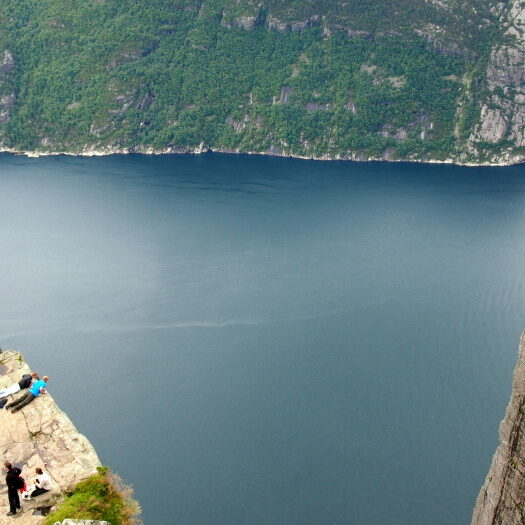 preikestolen, lysefjord - by donato guerrini