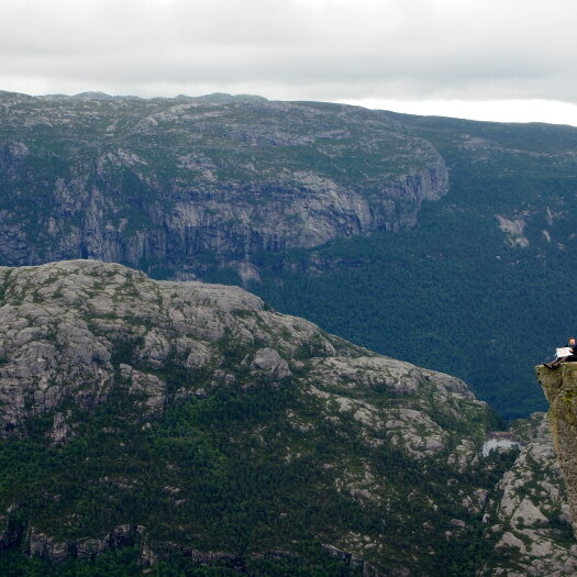 preikestolen, lysefjord - by donato guerrini