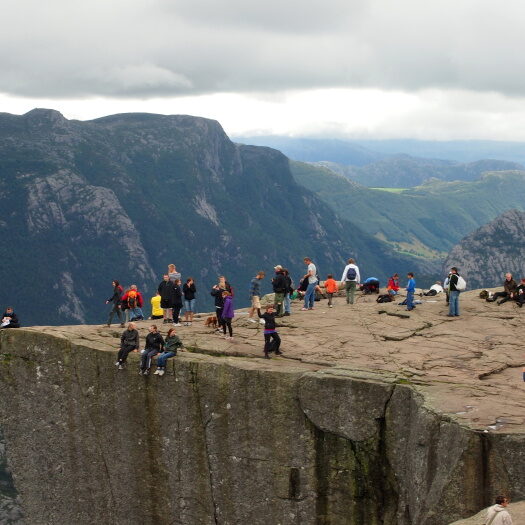 preikestolen, lysefjord - by donato guerrini