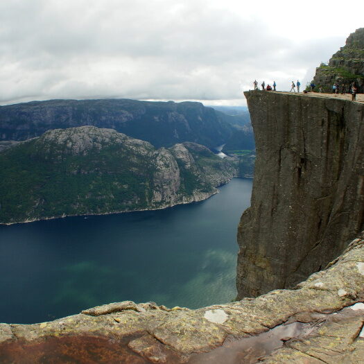 preikestolen, lysefjord - by donato guerrini