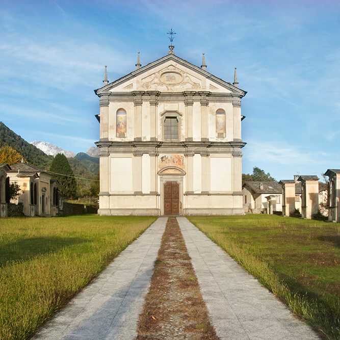 roncaglia di civo - chiesa di san giacomo (immagine premiata) - foto di donato guerrini