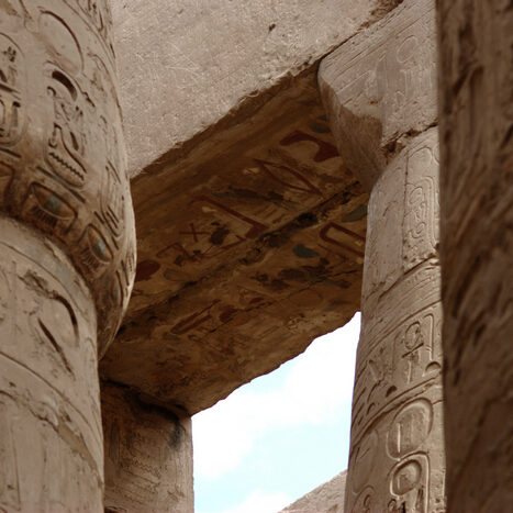 grande tempio di amon, karnak - by alessandro guerrini