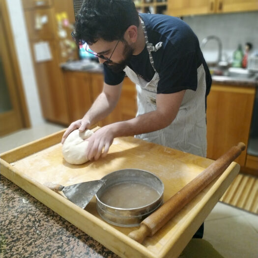 ...e chi alla mamma a fare il pane